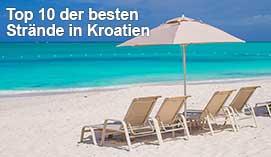 Top 10 der besten Strände in Kroatien