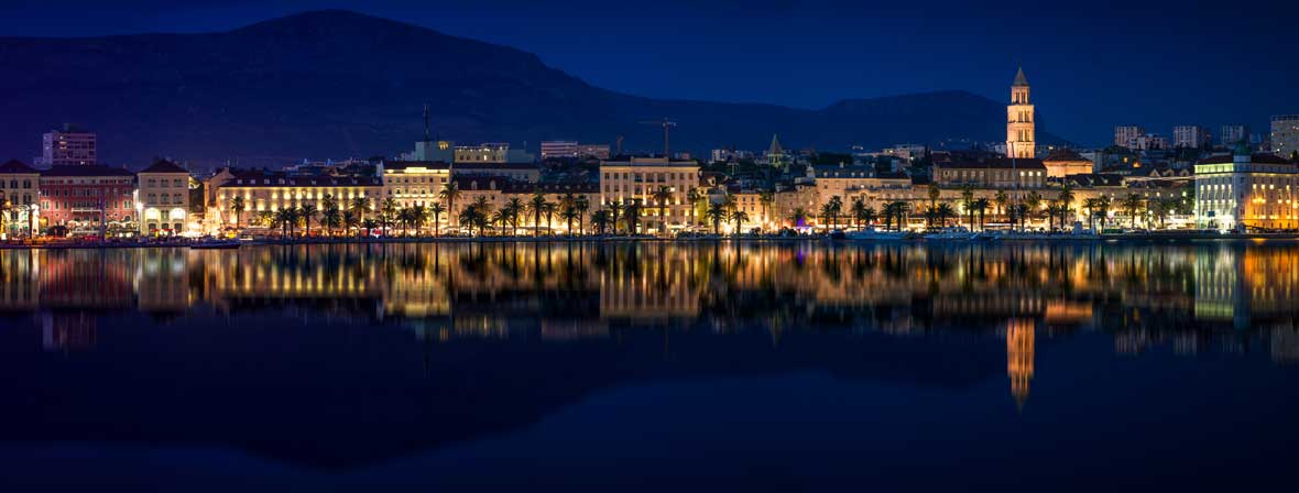 Beautiful Dubrovnik at Night