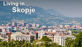 Living in Skopje North Macedonia