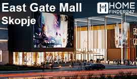 Skopje East Gate Mall in North Macedonia