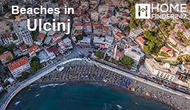 Beaches in Ulcinj