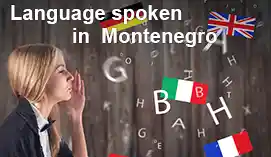 Language spoken in Montenegro