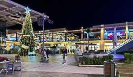 zenia boulevard with christmas decorations