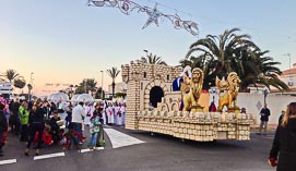 three kings celebration la zenia - alicante