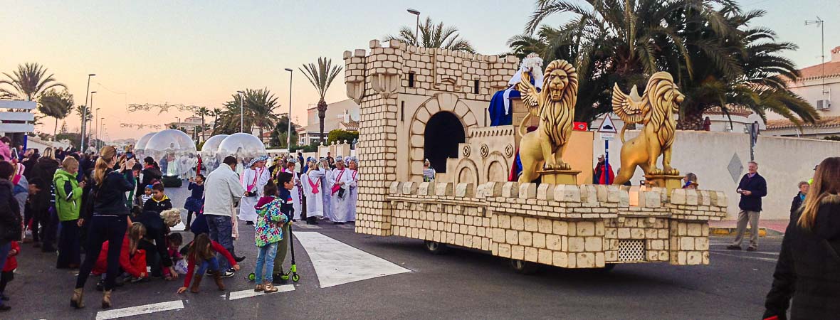 three kings celebration la zenia - alicante