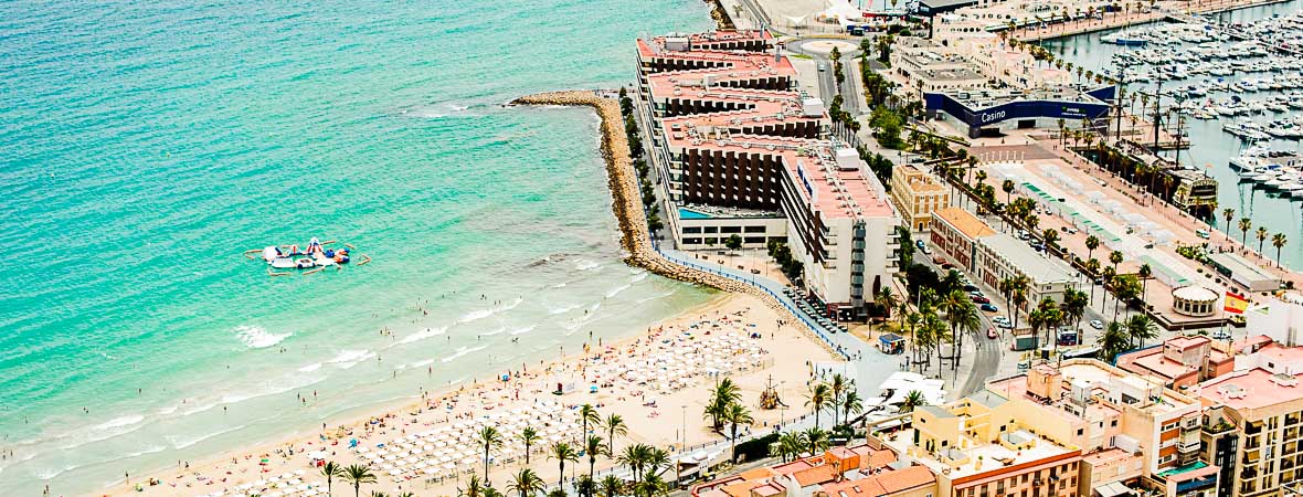 View from Castillo Santa Cruz Alicante