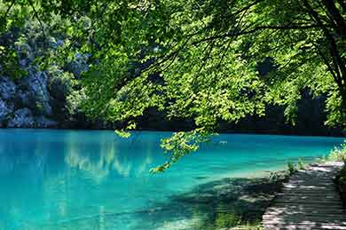 Plitvice Lake National Park Walk Path