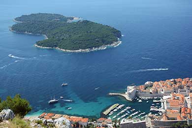 Dubrovnik Island of Lokrum