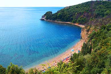 Buljarica Beach Montenegro