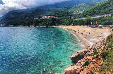 Kamenovo Beach Montenegro