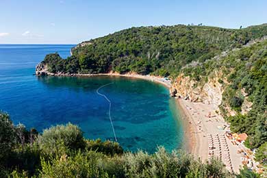 Mogren Budva Beach Montenegro