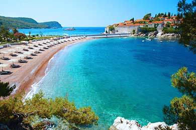 Sveti Stefan Beach Montenegro