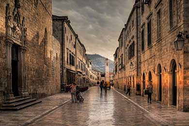 The Old Historical Town of Dubrovnik